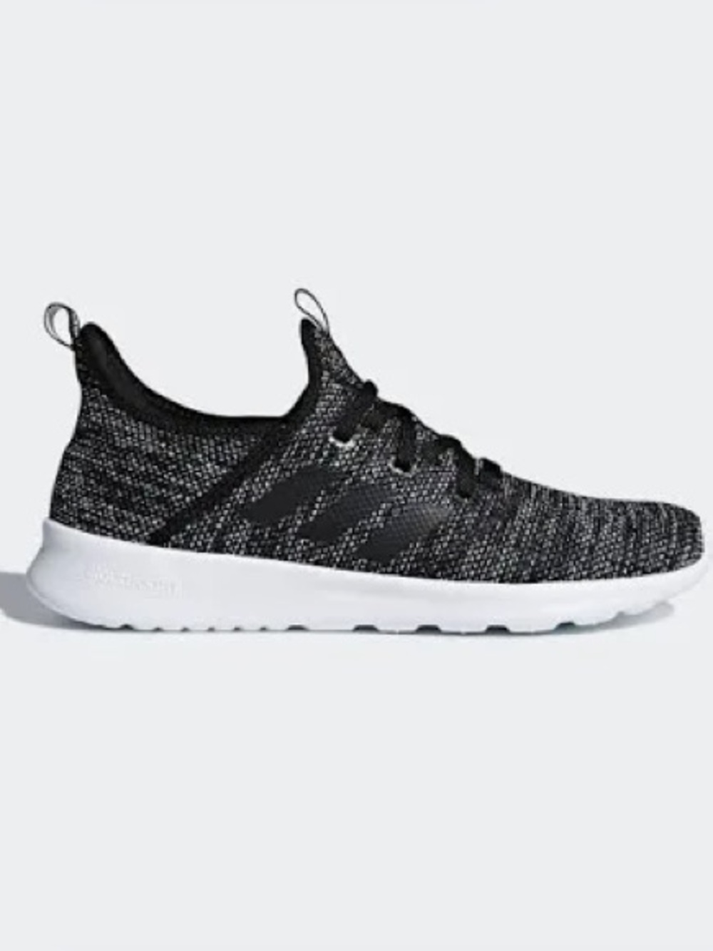 Adidas Cloudfoam Sneakers Women’s 8.5 Black Gray Athletic Walking Running
